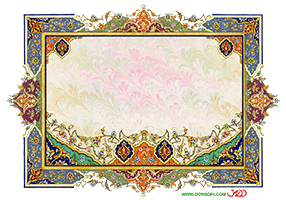 قاب تذهیب ابروباد