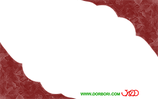 قاب اسلیمی قهوه ای